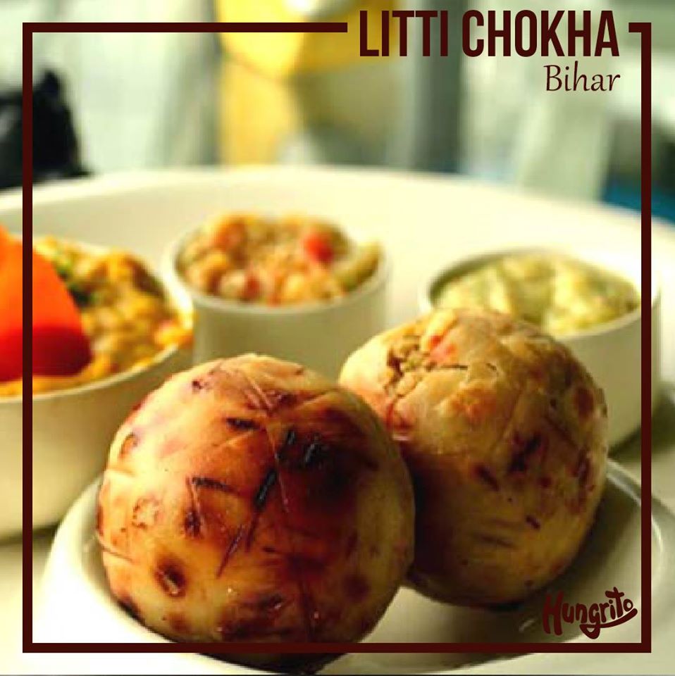 Litti Chokha from Bihar dishes