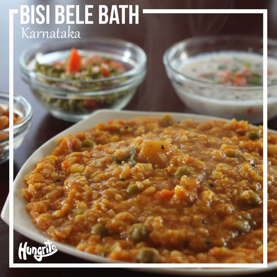  Bisi Bele Bath from Karnataka dishes