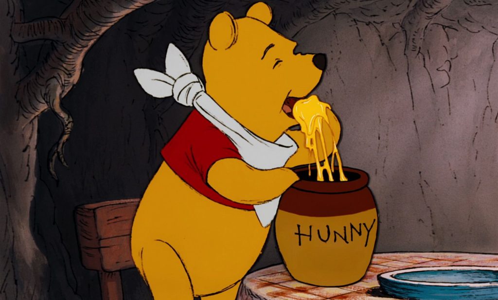 Foodie Cartoon Characters| Winnie the Pooh| Honey