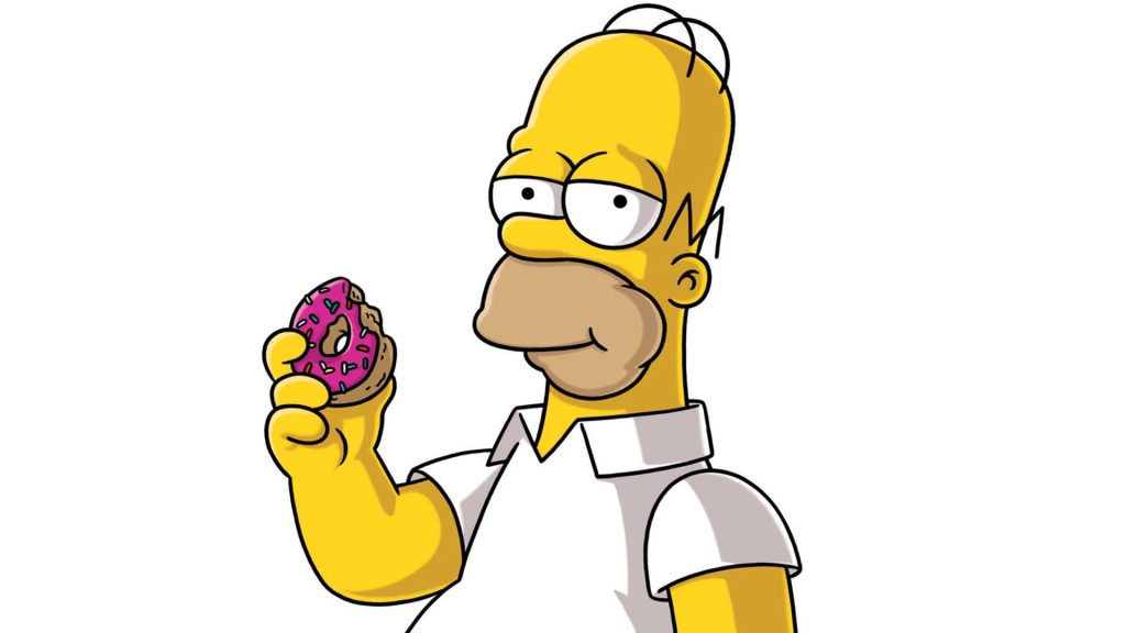 Foodie Cartoon Characters| Mr. Simpson| Doughnuts