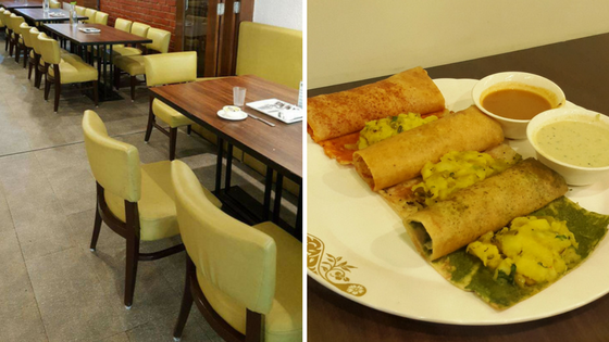 Radhika's Authentic South Indian Food: Ambiance & Food | Restaurants In Prahladnagar