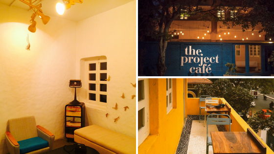 The Project Cafe: Ambiance | Places With Unique Concept In Ahmedabad