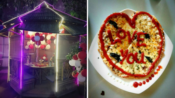Food&Ambiance: Date| Dinner| Lights| Custom | Hut| Decoration 