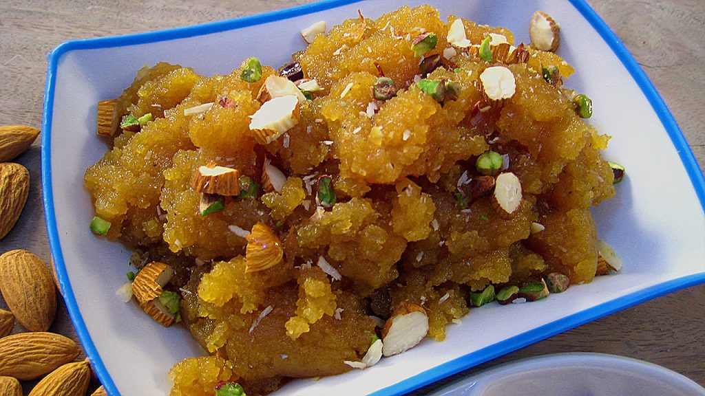 Indian sweet dish| besan halwa