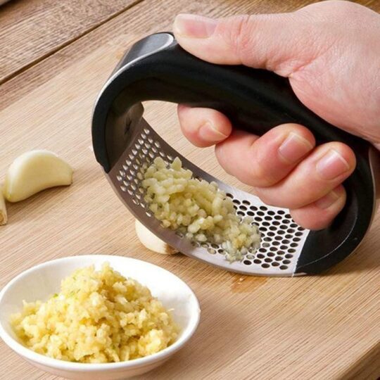 various cooking equipments| Garlic crusher