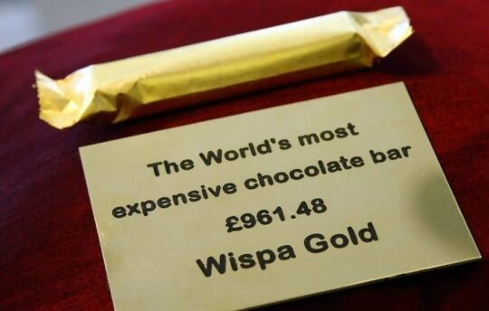 expensive sweets| Cadbury wipsa gold chocolate bar