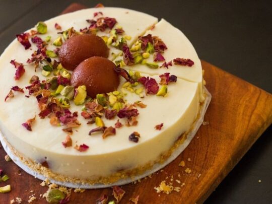 Flavourful dishes| Gulab jamun cheesecake