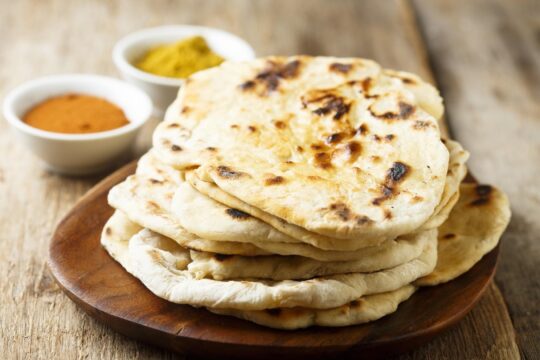 delightful dishes from outside| naan
