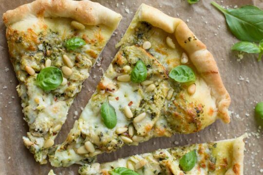 Types of pizzas you can easily make at home| pesto pizza