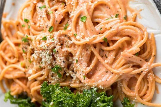 delicious delicacies| Pink sauce pasta