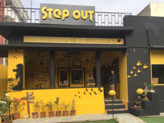 Best cafes in Jaipur| Step out cafe