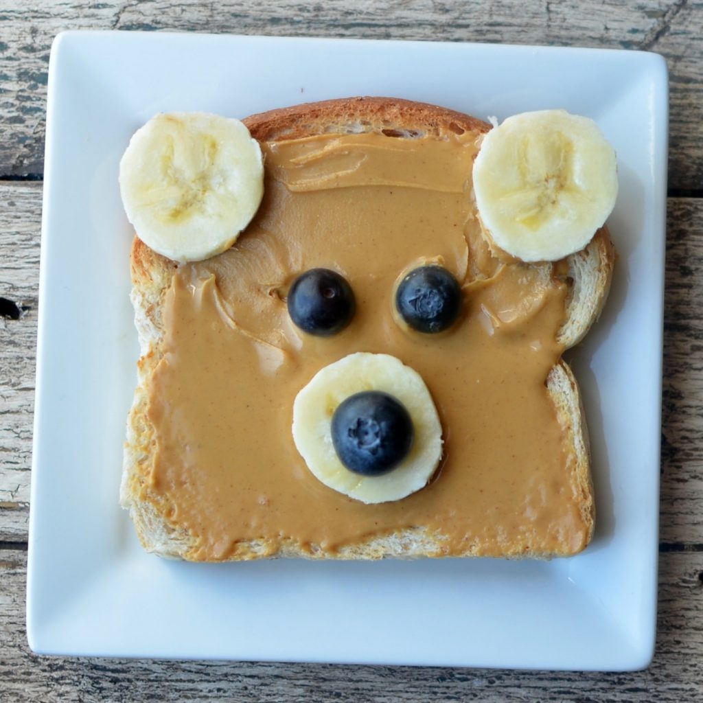 Celebrate Teddy day with cutest food| Peanut butter toast with berries