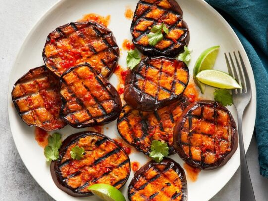 Foods That You Can Easily Barbeque At Home| eggplant