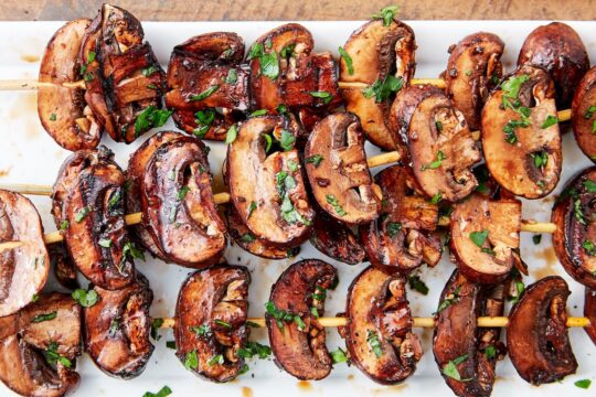 Foods That You Can Easily Barbeque At Home| Mushrooms