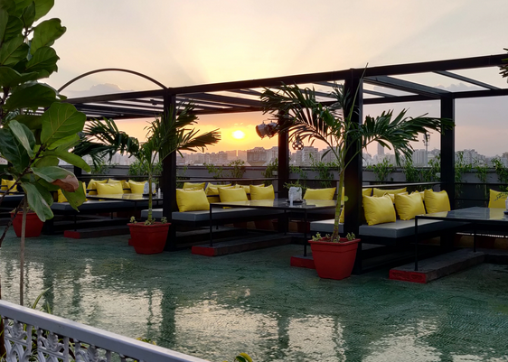 Newly Opened Food Places Ahmedabad| Veranda Rooftop Cafe