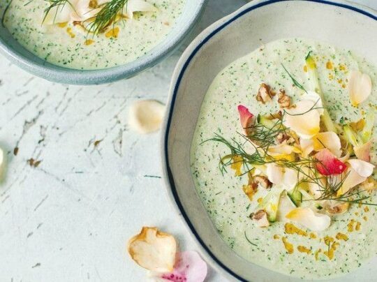 Immune-boosting food dishes| Cucumber yogurt soup
