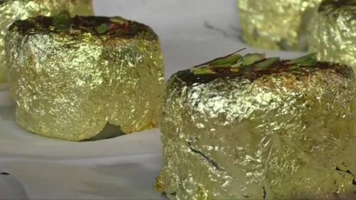 Sweets that are expensive| gold ghari 