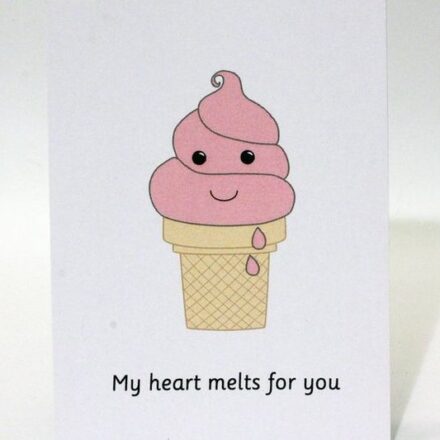 Ice-cream puns| My heart melts for you