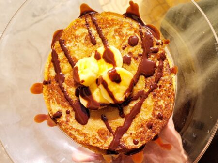 Creative pancake ideas| Cinnamon chocolate pancake