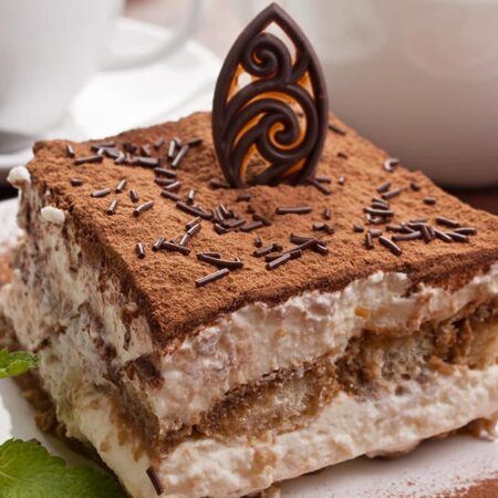 Coffee flavored desserts - Tiramisu cake
