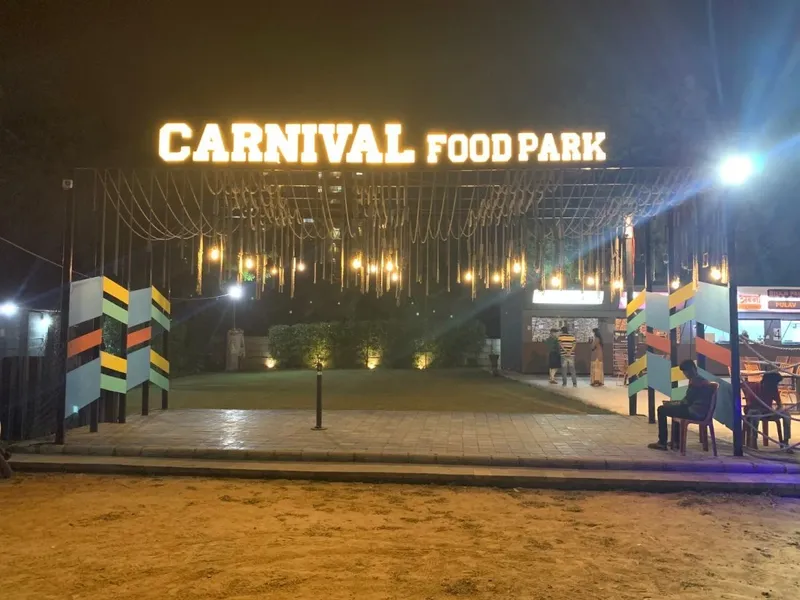 Carnival food park dog-friendly place