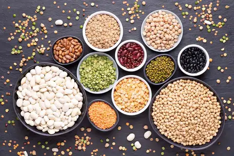 An image of different types of legumes bowls | Best Food For Magnesium