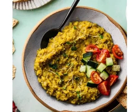 an image of a bowl of khichdi