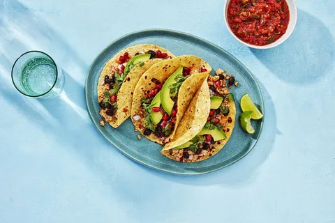 Image of avacado filled tacos | Best Foods To Lower Bad (LDL) Cholesterol In India